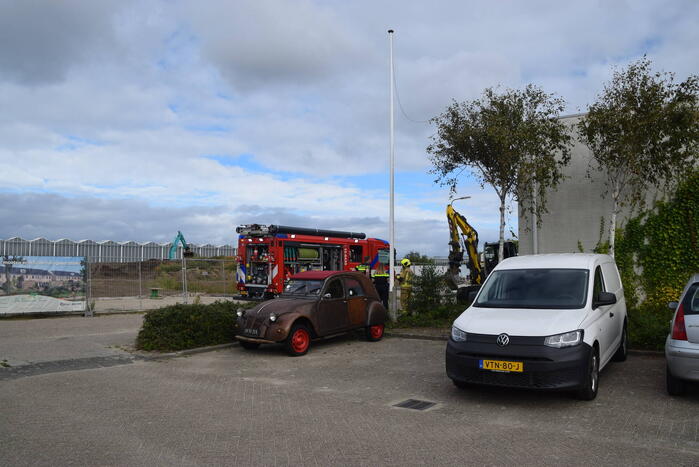 Brandweer in gezet voor gaslekkage