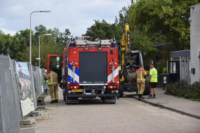 Brandweer in gezet voor gaslekkage