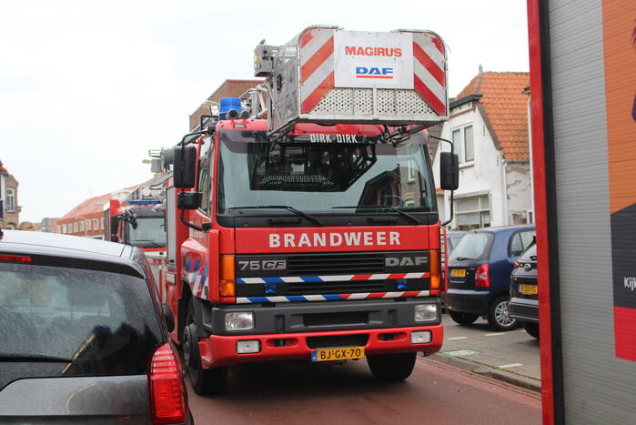 Brand in meterkast snel onder controle