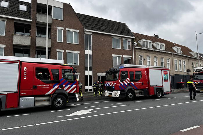 Brandweer ingezet voor vergeten pan in woning