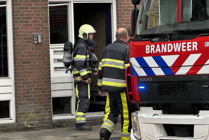 Brandweer ingezet voor vergeten pan in woning