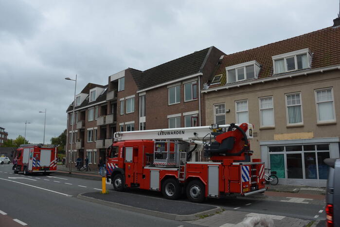 Brandweer ingezet voor vergeten pan in woning