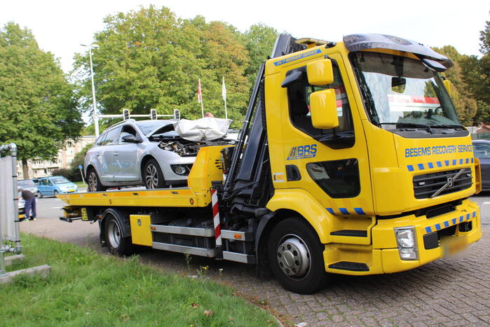 Vijf personenauto's betrokken bij aanrijding