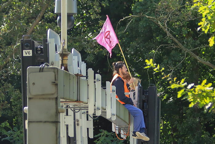 Opnieuw aanhoudingen bij demonstratie extinction rebellion