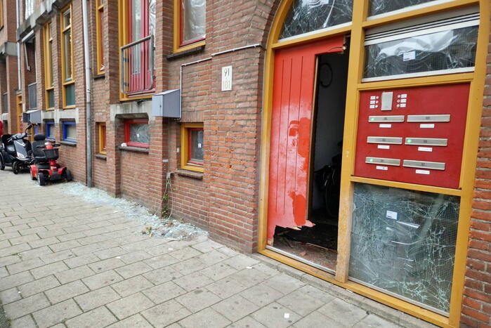 Flinke schade door explosie