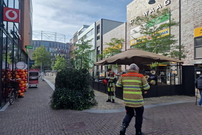 Omgeving afgezet tijdens onderzoek naar vreemde lucht