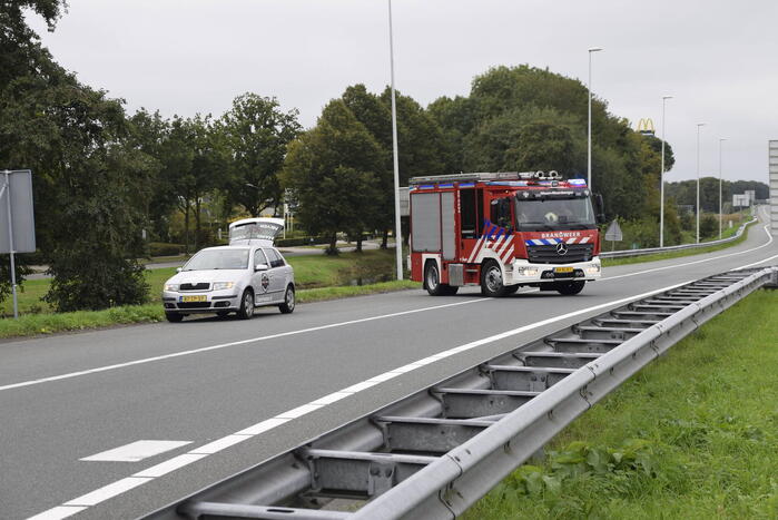 Subwoofer vat vlam tijdens muziek luisteren