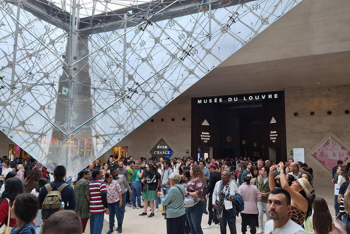 Museum Louvre ontruimt wegens veiligheidsoverwegingen