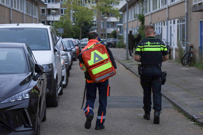 Traumahelikopter ingezet bij woningbrand