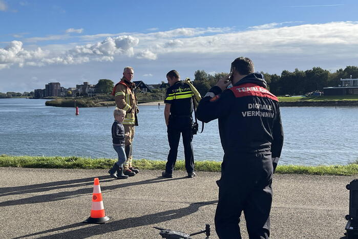 Veel hulpdiensten ingezet voor melding persoon te water