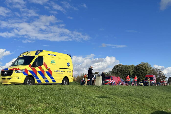 Veel hulpdiensten ingezet voor melding persoon te water