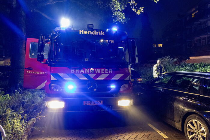 Meerdere personen gecontroleerd bij hevige woningbrand