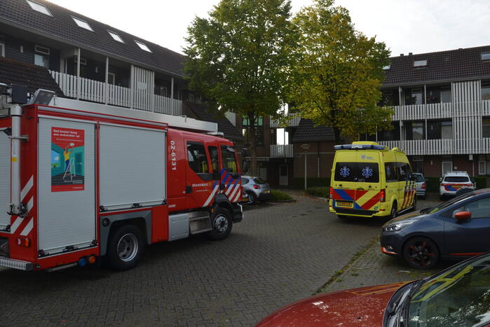 Brandweer en ambulance ingezet voor gaslekkage