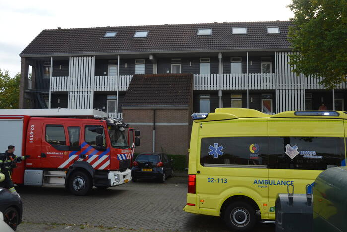 Brandweer en ambulance ingezet voor gaslekkage