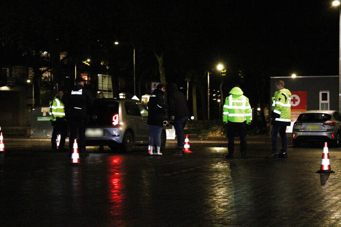 Politie en Douane houden verkeerscontrole