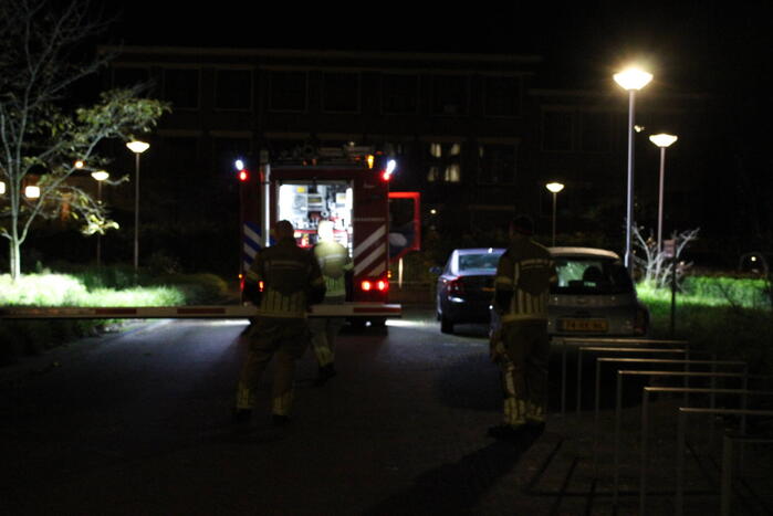 Brand in kelder van flat