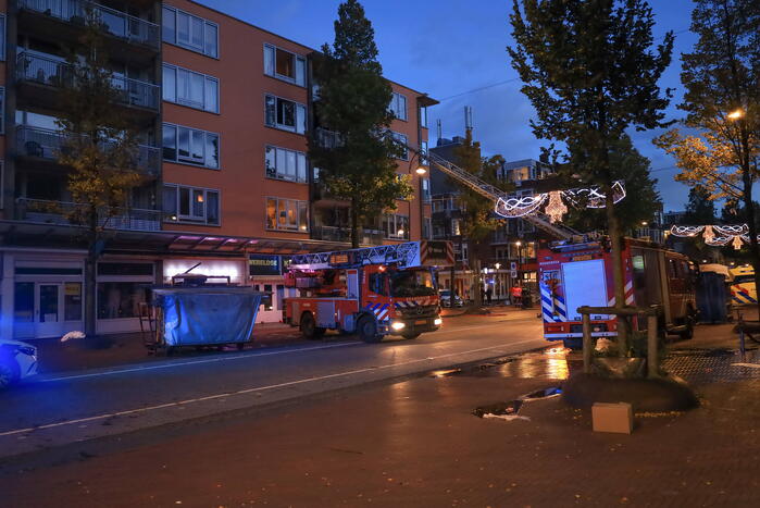 Veel schade bij brand in appartement