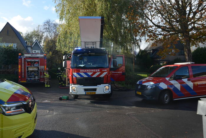 Vermoedelijk asbest vrijgekomen bij uitslaande brand