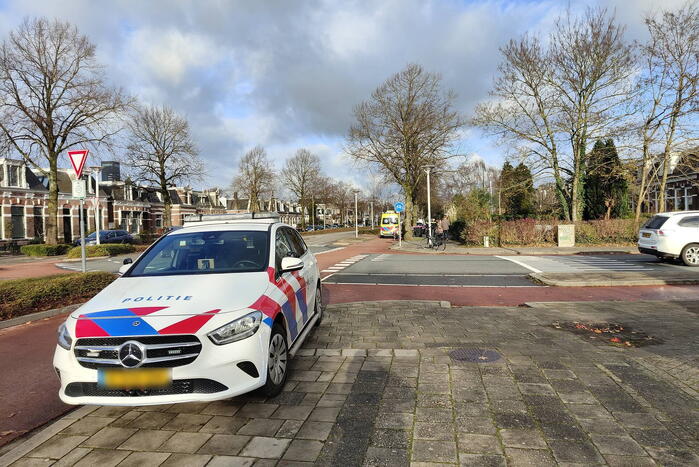 Fietser gewond bij ongeval op fietspad