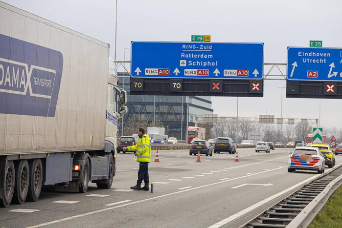 Zwaargewonde bij ongeval op snelweg