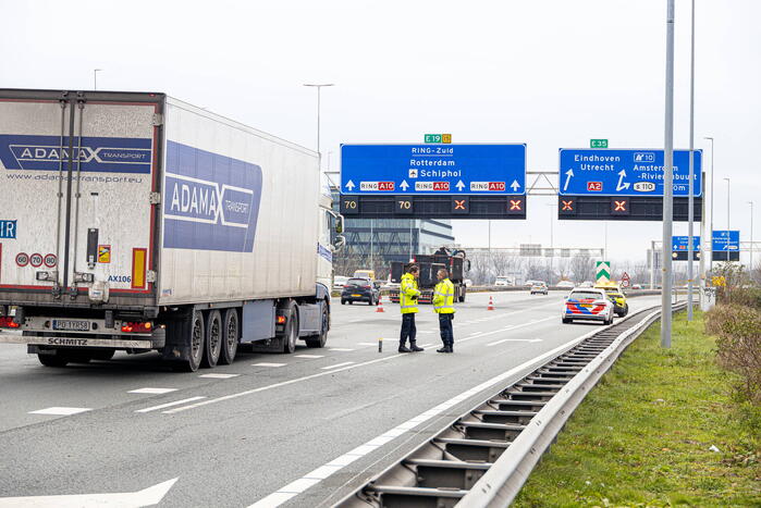 Zwaargewonde bij ongeval op snelweg