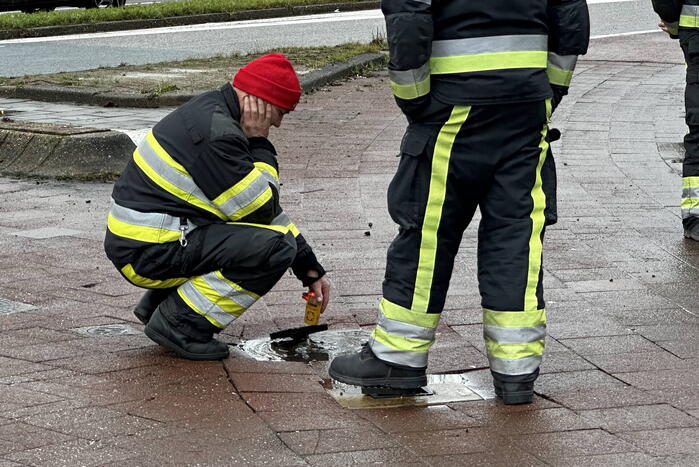 Brandweer onderzoekt gaslucht