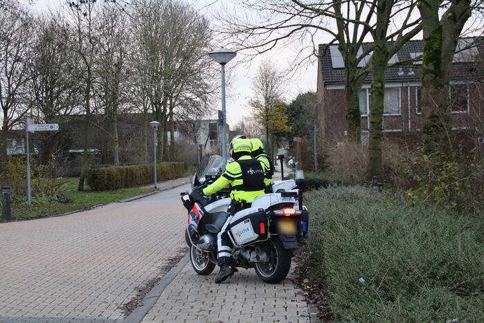 Veel politie aanwezig vanwege verdachte situatie