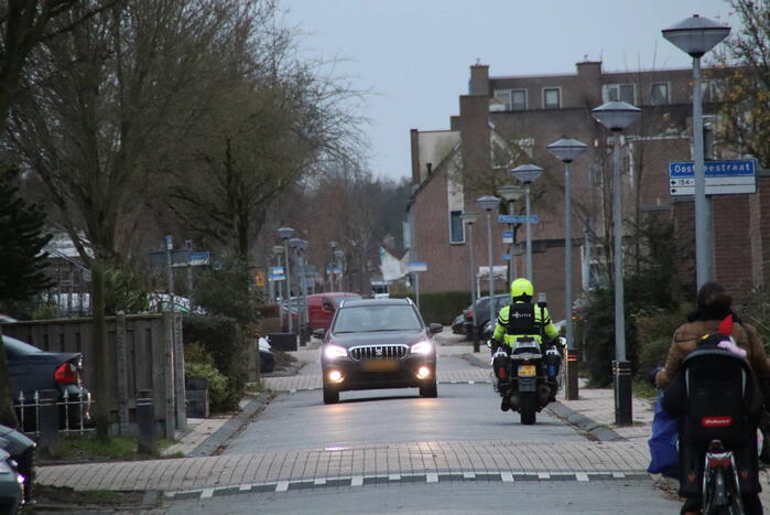 Veel politie aanwezig vanwege verdachte situatie