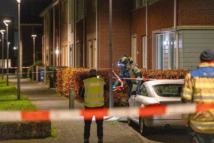 Woningen ontruimd na explosie