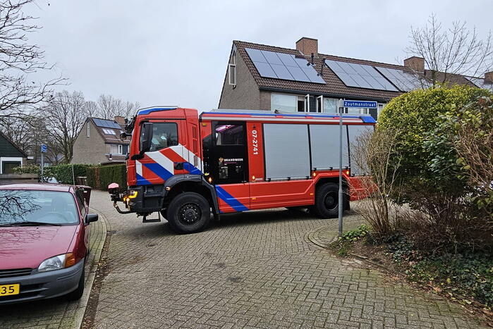 Woning vol rook door brand in pelletkachel