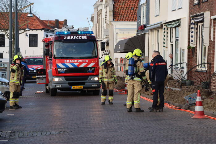 Gasleiding geraakt tijdens aanleg glasvezelkabels