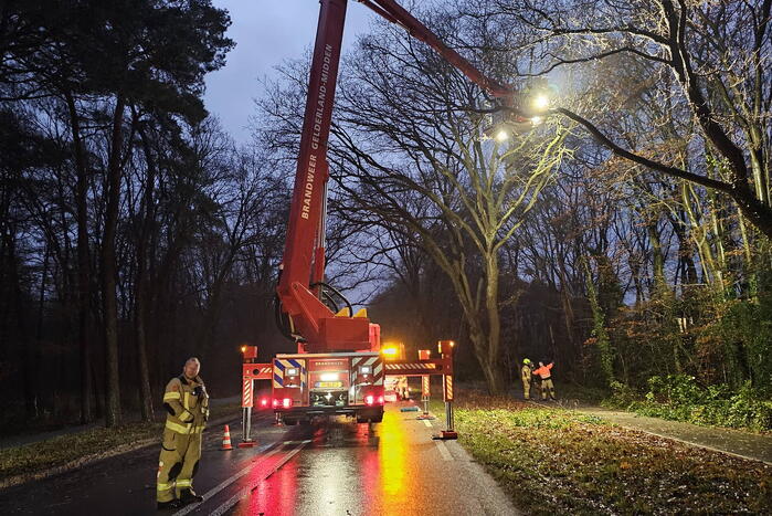 Brandweer ingezet voor stormschade