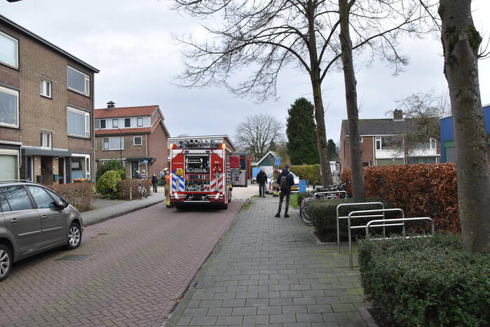 Rookhok van buurthuis beschadigd door brand