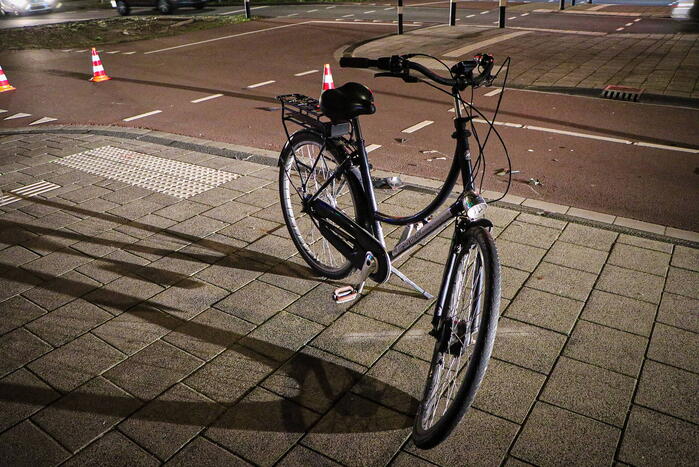 Fietser gewond bij ongeval met scooter