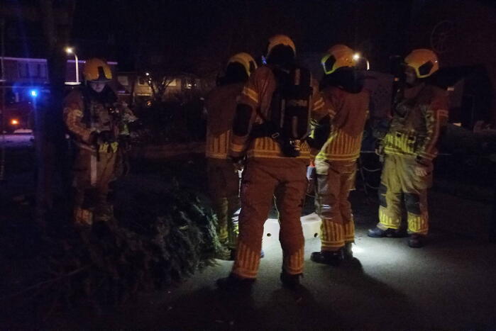 Jongeren proberen speeltoestel in brand te steken