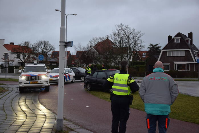 Fietser gewond bij botsing met automobilist