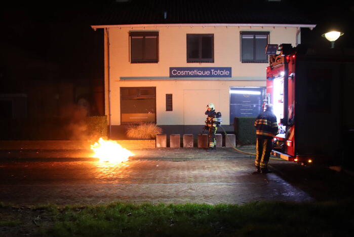 Kliko in brand gestoken