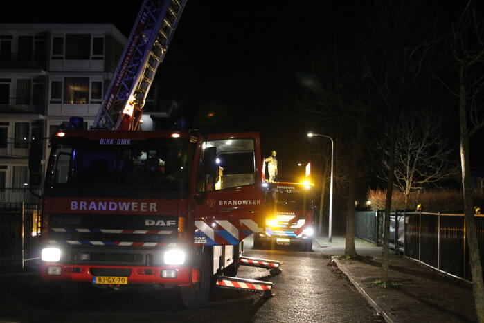 Brandweer groots ingezet voor rookontwikkeling