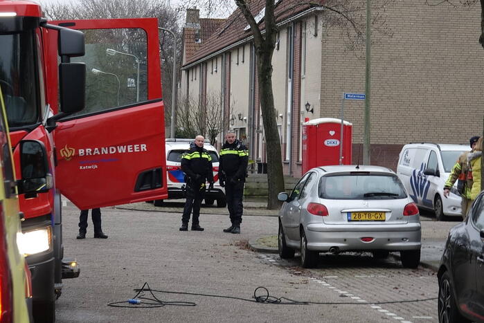 Droger vliegt in brand in woning