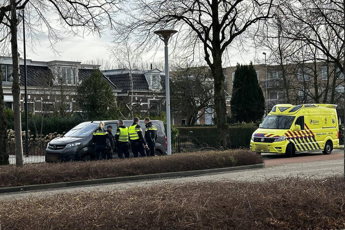 Fietser geschept door automobilist