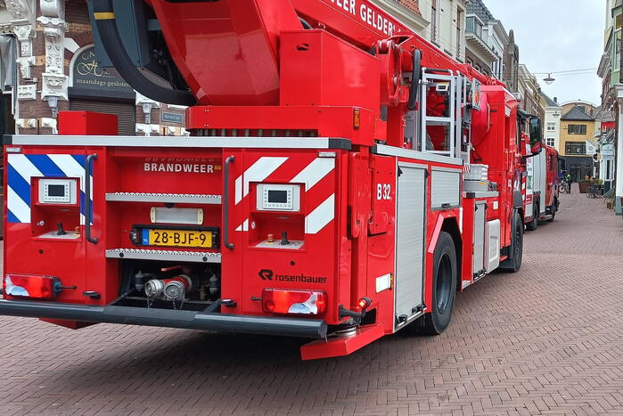 Brand in meterkast snel geblust