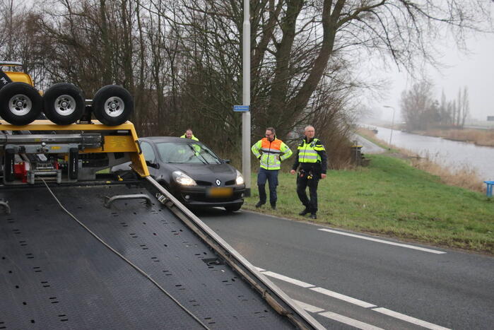 Veel bekeuringen bij frontale botsing