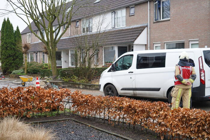 Twee woningen ontruimd bij gaslekkage