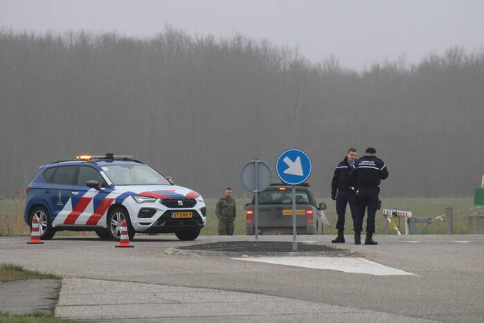 Hulpdiensten groots ingezet na aantreffen verdacht pakket