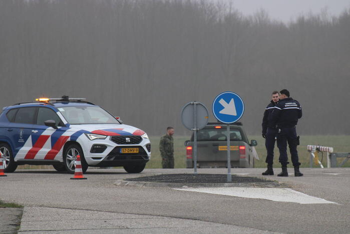 Hulpdiensten groots ingezet na aantreffen verdacht pakket