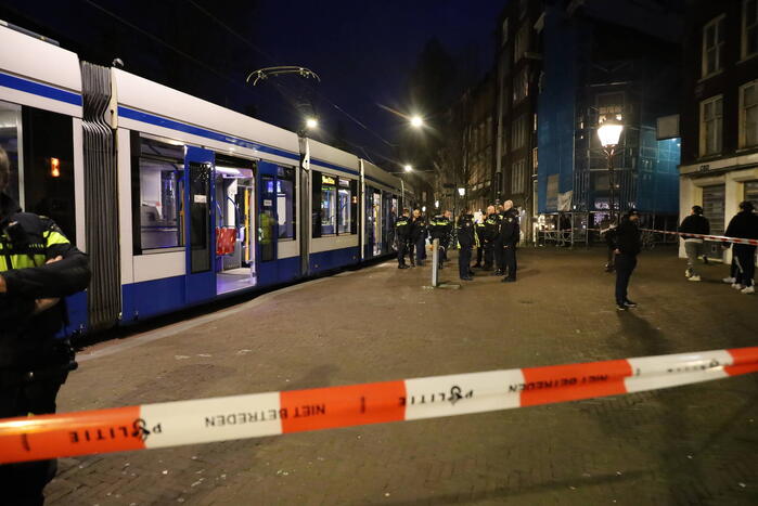 Voetganger gewond bij botsing met tram