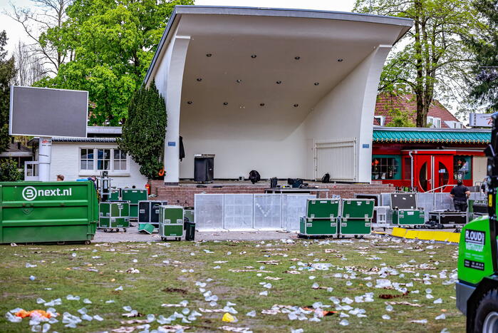 Koningsdag rumoerig afgesloten