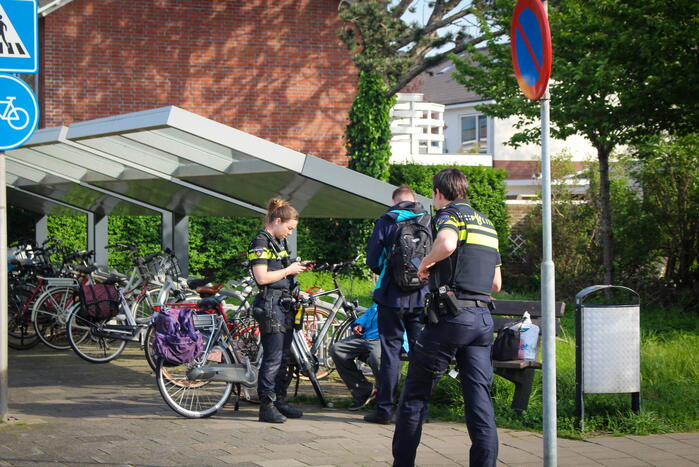 Fietser aangereden door stadsbus