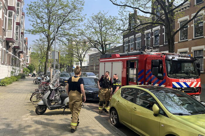 Leiding gebarsten in maisonnette woning