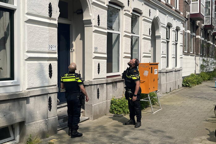 Leiding gebarsten in maisonnette woning